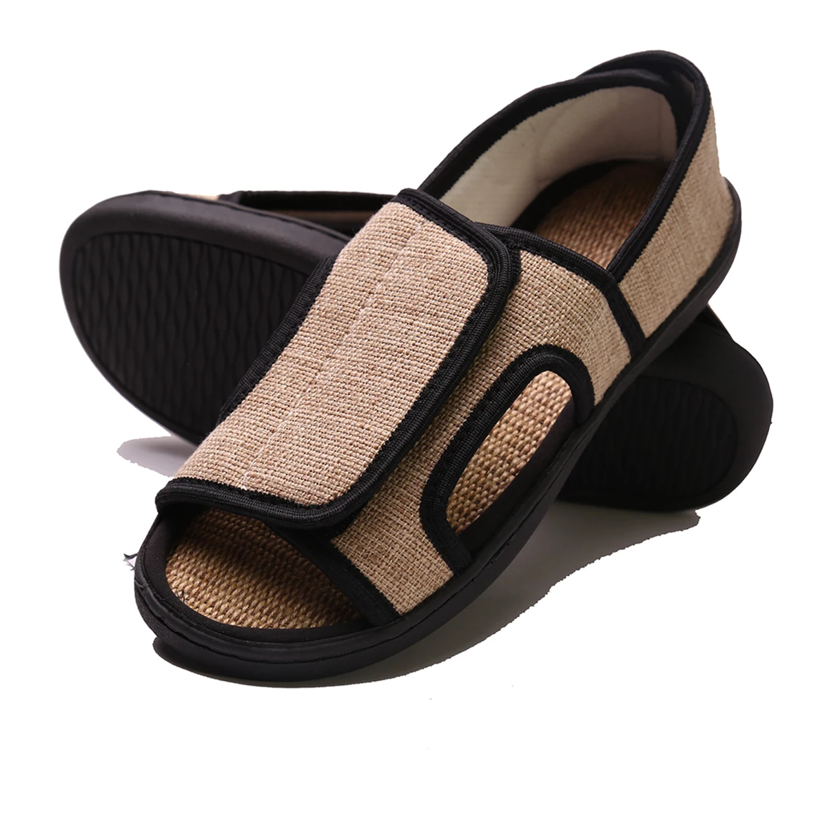 Comfortable Aqua Water Beach Shoes Adjustable Diabetic Slippers Yoga ...