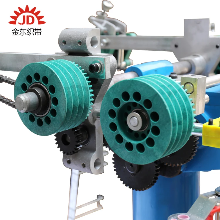 High Speed Big 16 Spindles Braiding Machine Flat Belt Braiding Machine