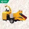Hydraulic splitter pto log chipper small tree cutting machine