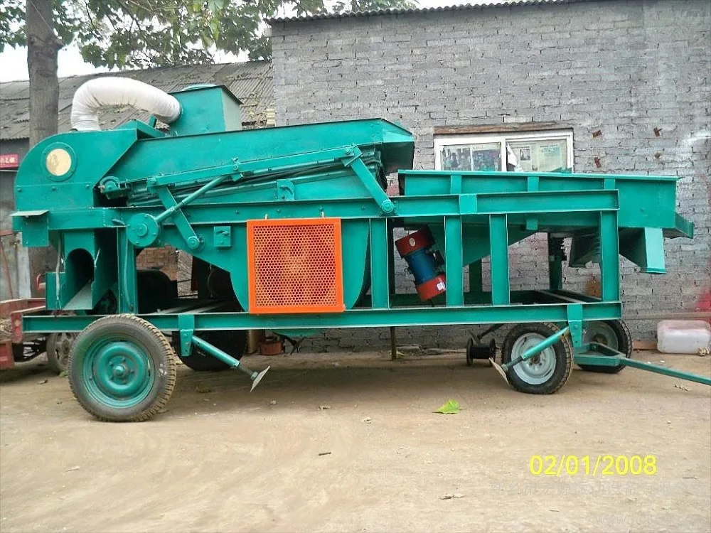 Vibratory Cleaning Screen Grain Separator Machine For Cleaning Wheat
