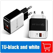 QC 3.0 Turbo Wall Fast Charging Adapter Mobile Phone Charger For iphone X Samsung Xiaomi mi9 USB Charger Quick Charge 3.0