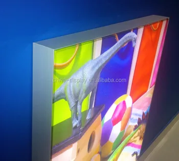 High Brightness Flex Banner Outdoor Metal Frame Light Box Backlight