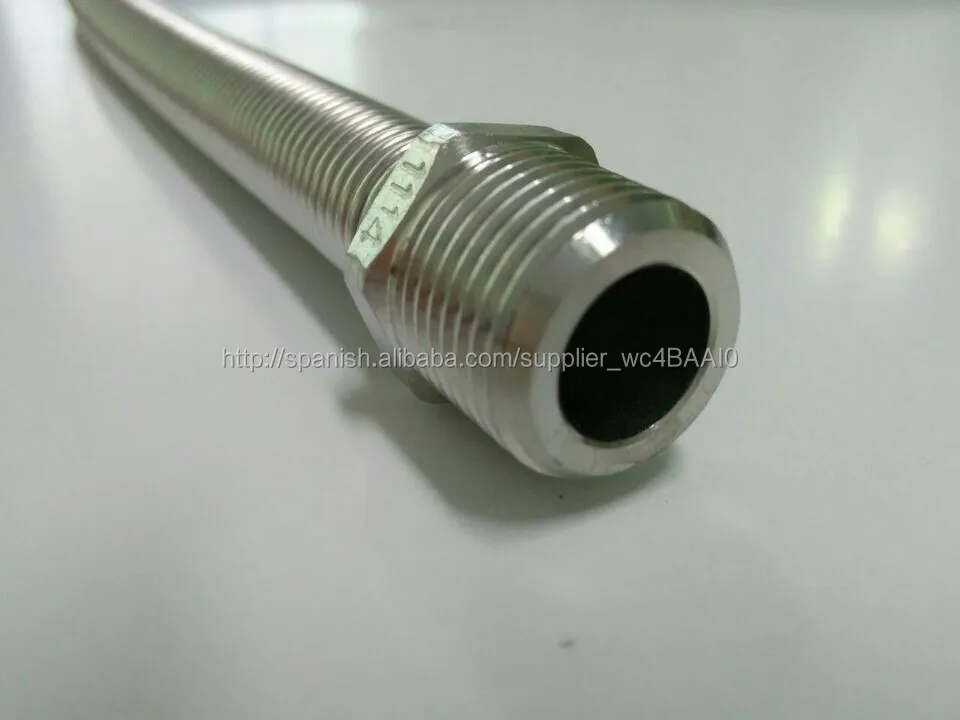 inoxidable manguera flexible de acero corrugada para gas/agua-Piezas de