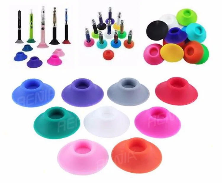 Renjia Silicone Suction Mount Vape Pen Silicone Suction Rubber Caps Pen ...