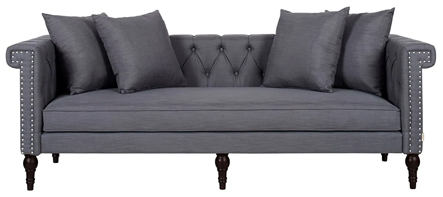 Jennifer Sofa Find Deals On Line At Alibaba Jennifer Taylor Home Jasmine Collection Modern Nailhead Trim And On Tufted Chesterfield 3 Seat Sofa