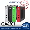GA6201 new computer cases Manufacturers Mini-ITX Case of Low Profile CPU Cooler