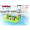 Crazy summer water interactive game inflatable splash arena electronic water toy for kids and adult