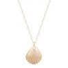 Popular design Sea Shell Locket rose gold color necklace pearl Jewelry For Women
