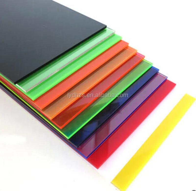 colored plexiglass sign colors transparent plastic samples buy colored acrylic sheets