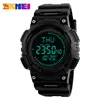 2018 smart men watches army hiking watch compass digital world time clock