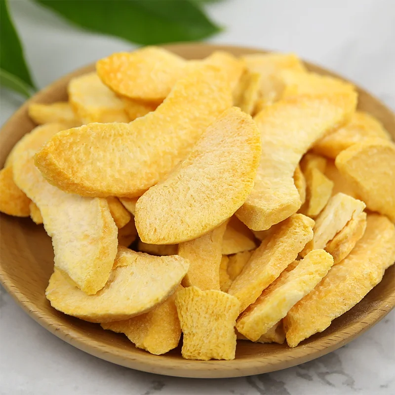 Chinese freeze dried peach  dried fruit organic yellow peaches