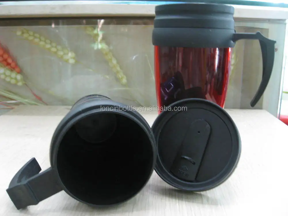 14oz Plastic Thermal Coffee Mug,Plastic Termo Cup,Acrylic Double