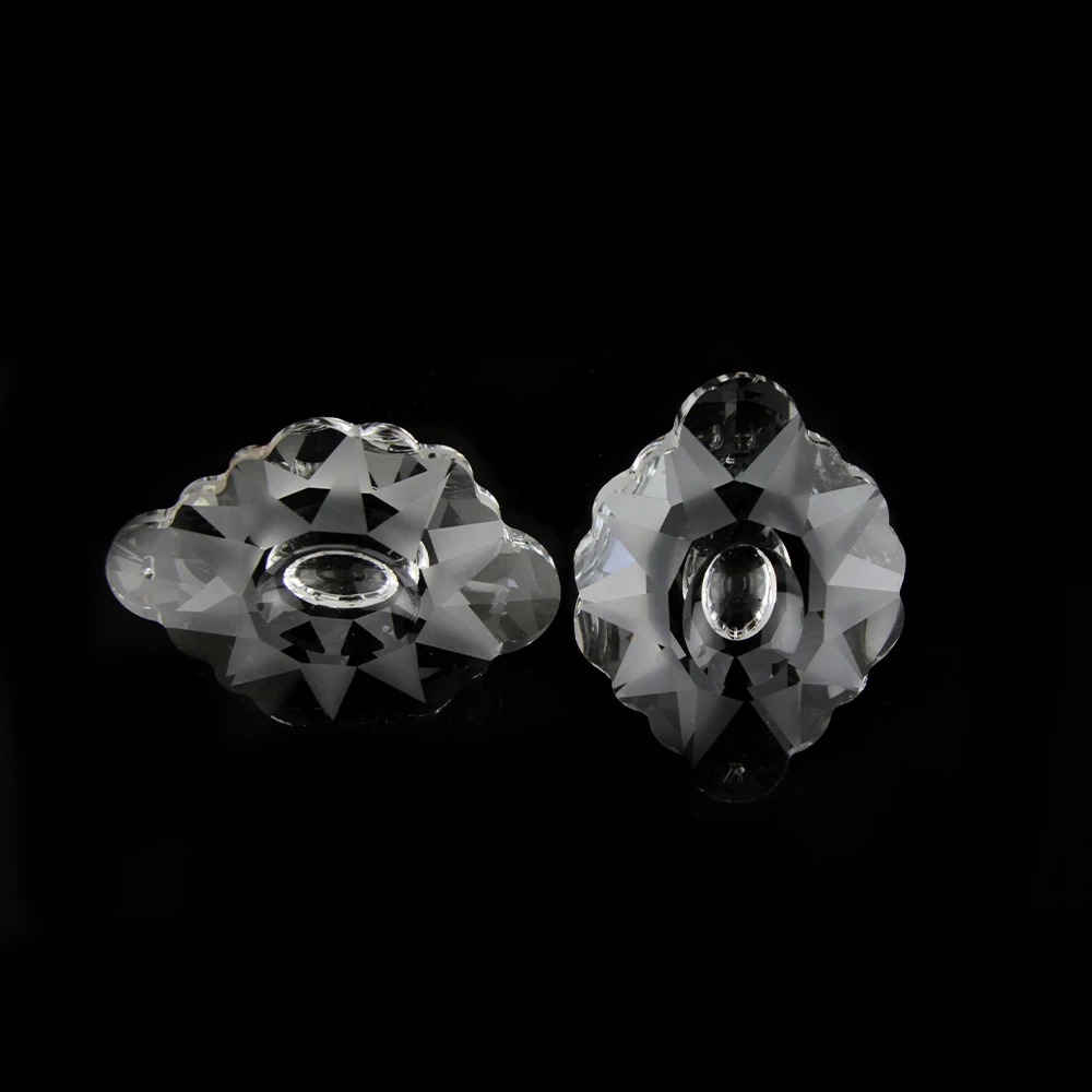 76mm Crystal Prism Pendant With Diffent Shapes For Ornaments Gifts 