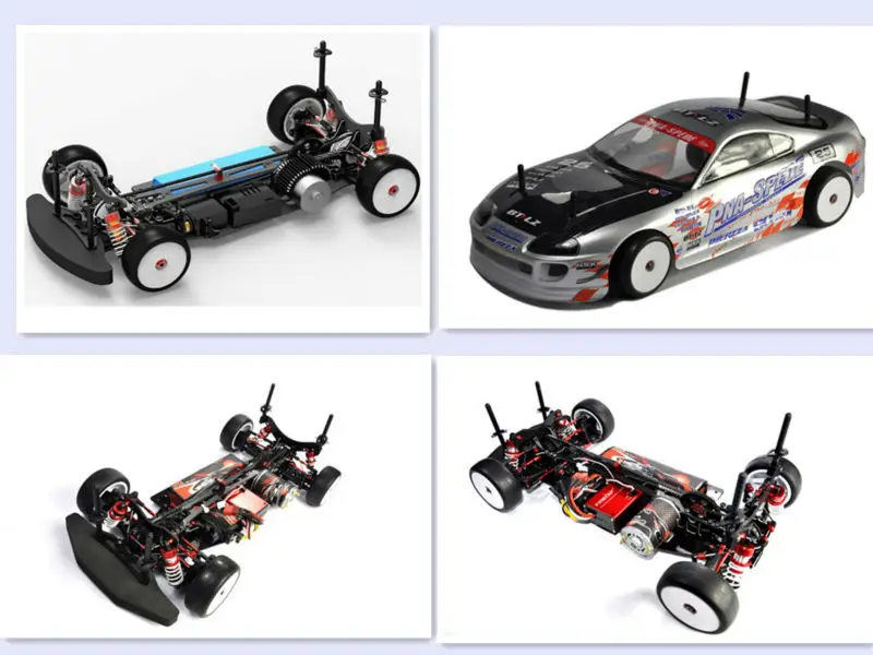 1 10 rc drift car chassis