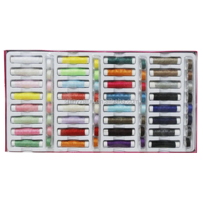 100pcs Travel Sewing Thread Kit Set Box - Buy Makeup Kit Box,Clear ...