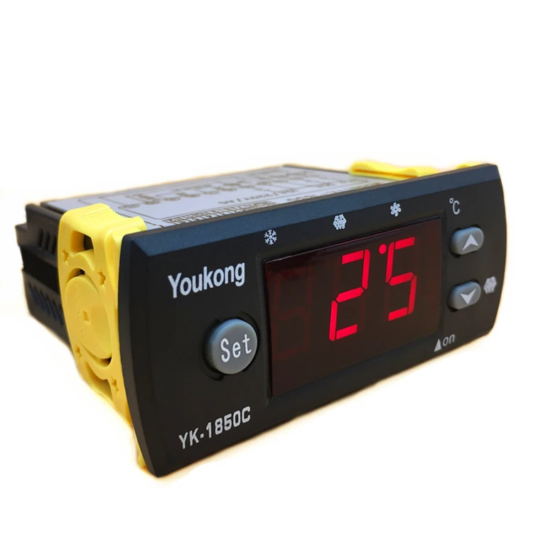 ac 220 v 10a-45-80c 迷你微电脑温度控制器用于空气冷却,饮料柜,厨柜