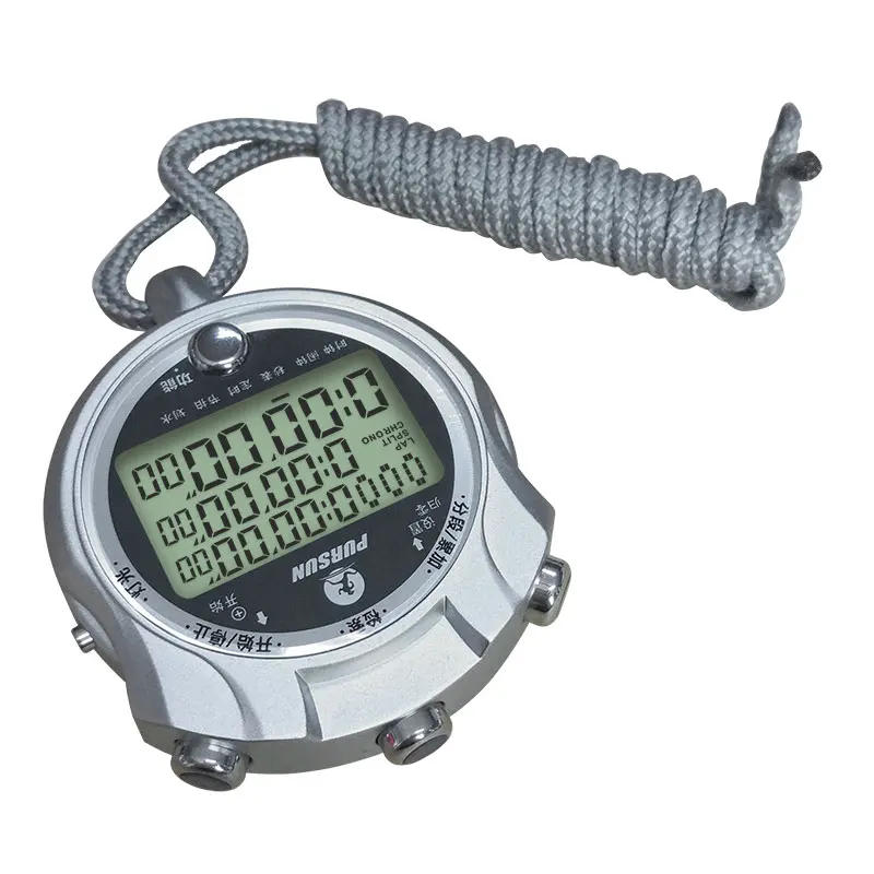 Digital Stop Watch 200 Lap Metal Stopwatch With Backlight Buy Oem