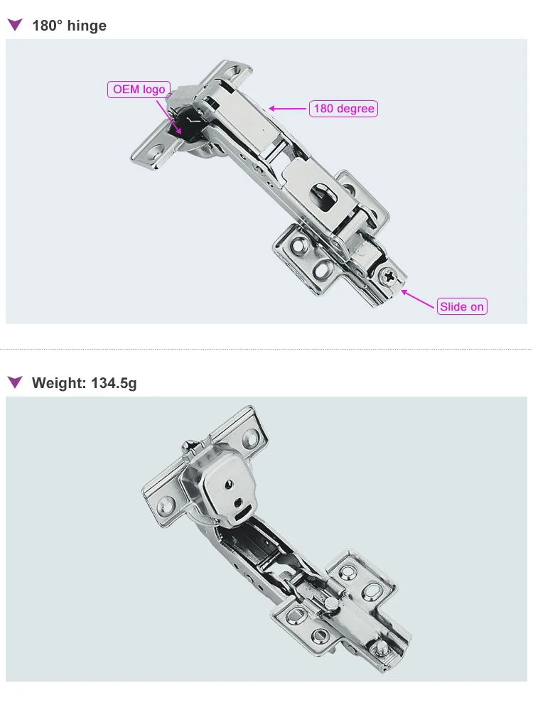 40 Mm Cup Hydraulic 180 Degree Opening Hinge Buy 180 Degree Opening