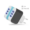 2017 wholesale universal quick charge 3.0 wall socket 3 port micro usb charger for apple ipad