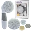 FDA CE ROHS FCC Approved Electric Rotating 4 in 1 Body Facial Cleansing Brush DeepCleansingBattery Operated Spin FacialBrush