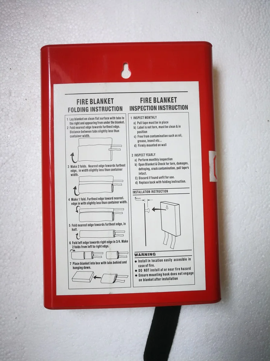 custom fire blanket