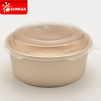 fibre bamboo salad disposable eco friendly bowl larger