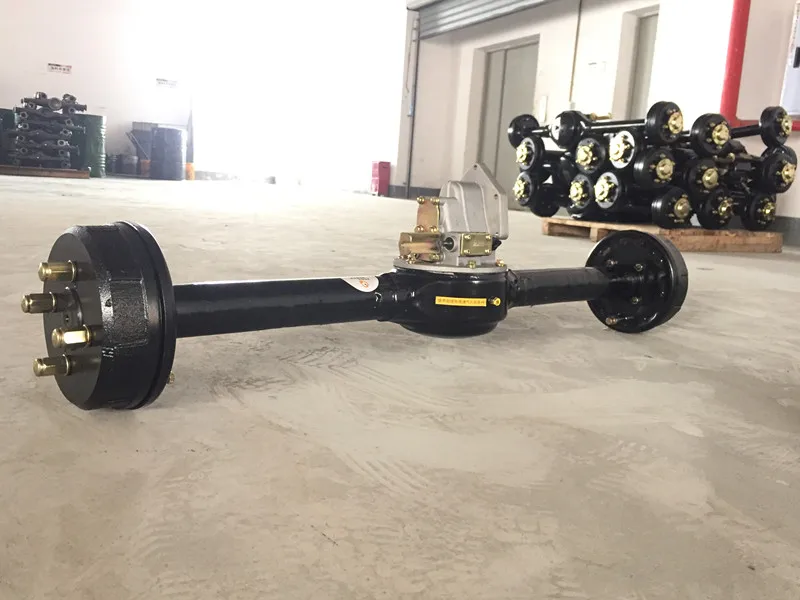 Electric Motor Driving Differential Axle Electric Tricycle Rear Axle