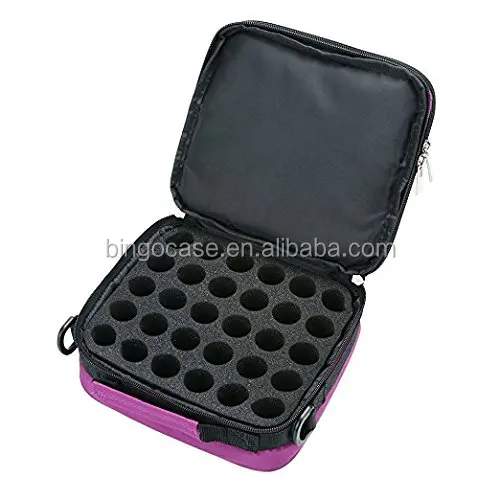 Essential Oil Carrying Case Cosmetic Bag Travel Holds Fit 42 Bottles Of 10ml And 15ml Roller Bottle Organizer Makeup Personal