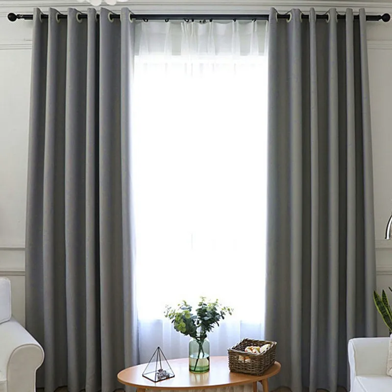 Silk Blackout Ready Curtain, 100% Silk, Grommet - detail 94