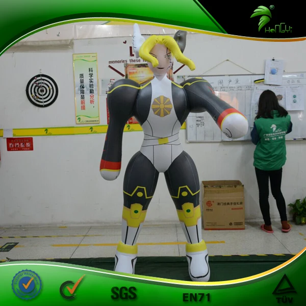 Realistic Inflatable Anime Doll - 3D Cartoon Character