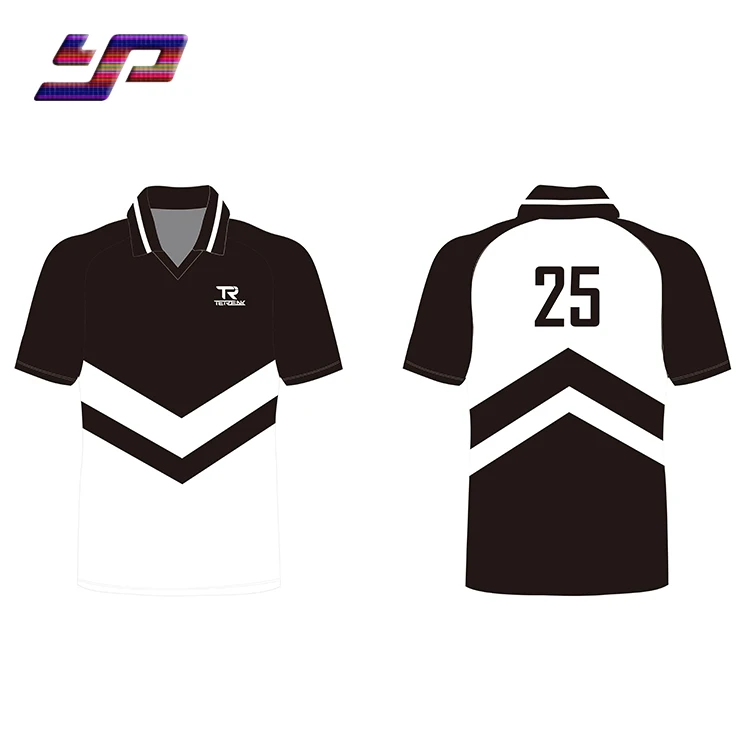 black colour cricket jersey