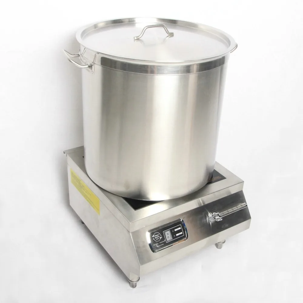 8000w Commercial Knob Control Induction Cooker With High Frequency