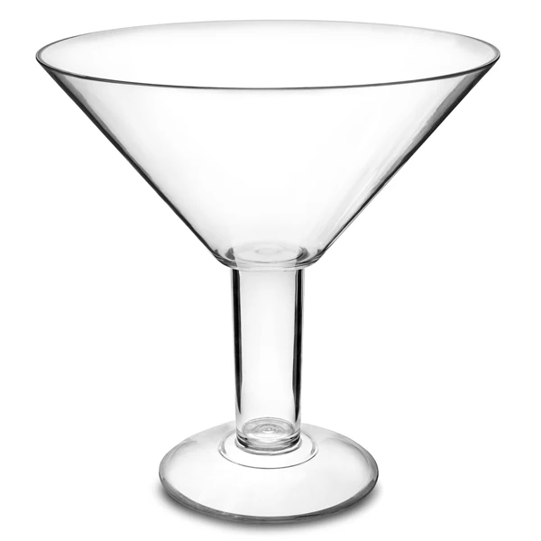 Giant Acrylic Martini Glass 73oz / 2ltr Buy Martini Glasses For A