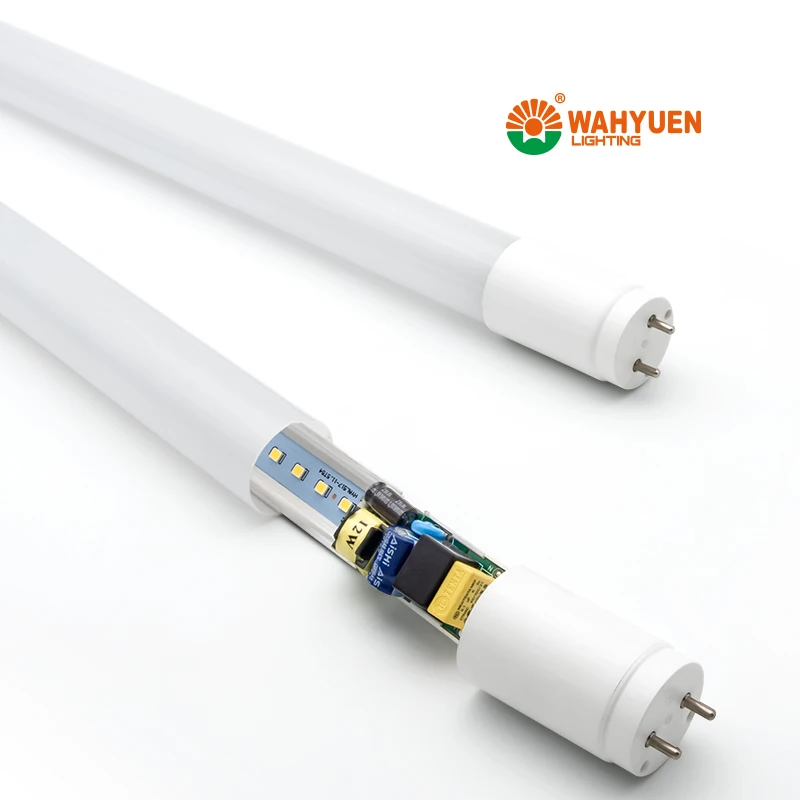 Ready To Ship 18w PC T8 LED Tube With CE RoHs IEC T8 LED Tube Light