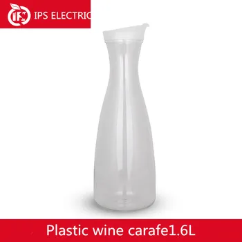 1.6l Infrangibile Casa Di Plastica Di Vino Caraffa Con Clip 1.6l Infrangibile Casa Di Plastica Di Vino Caraffa Con Clip