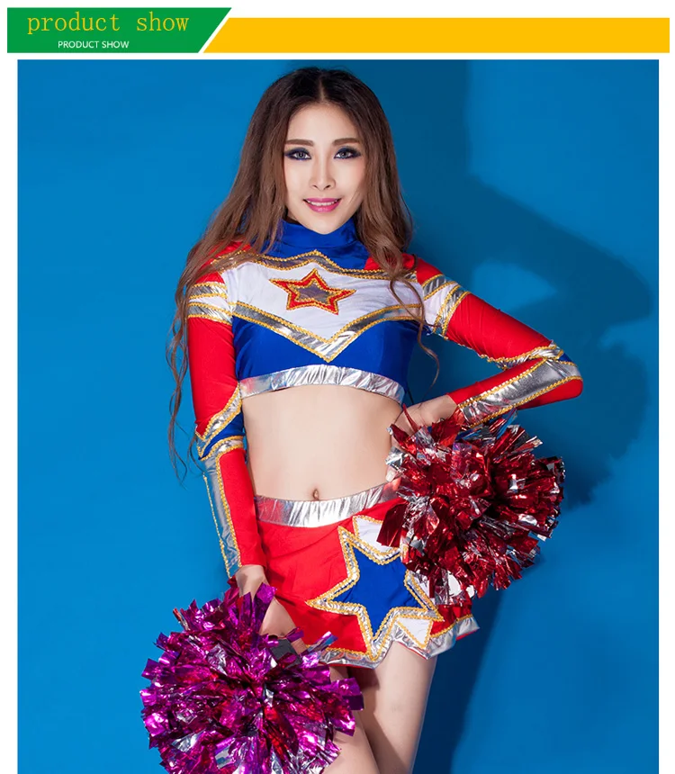 Custom High School Musical Hot Cheer Spandex Cheerleading Uniforms