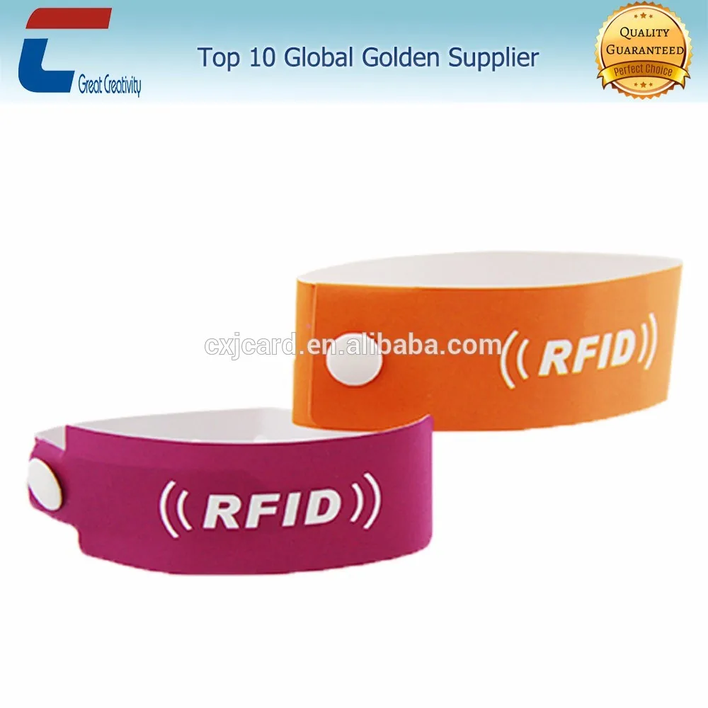 Adhesive Id Paper Rfid Bracelets Event Wristbands For Christmas Adhesive Id Paper Rfid Bracelets Event Wristbands For Christmas Festival Wristband