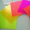 Candy Colors Embossed 1mm Acrylic Sheet for Decoration