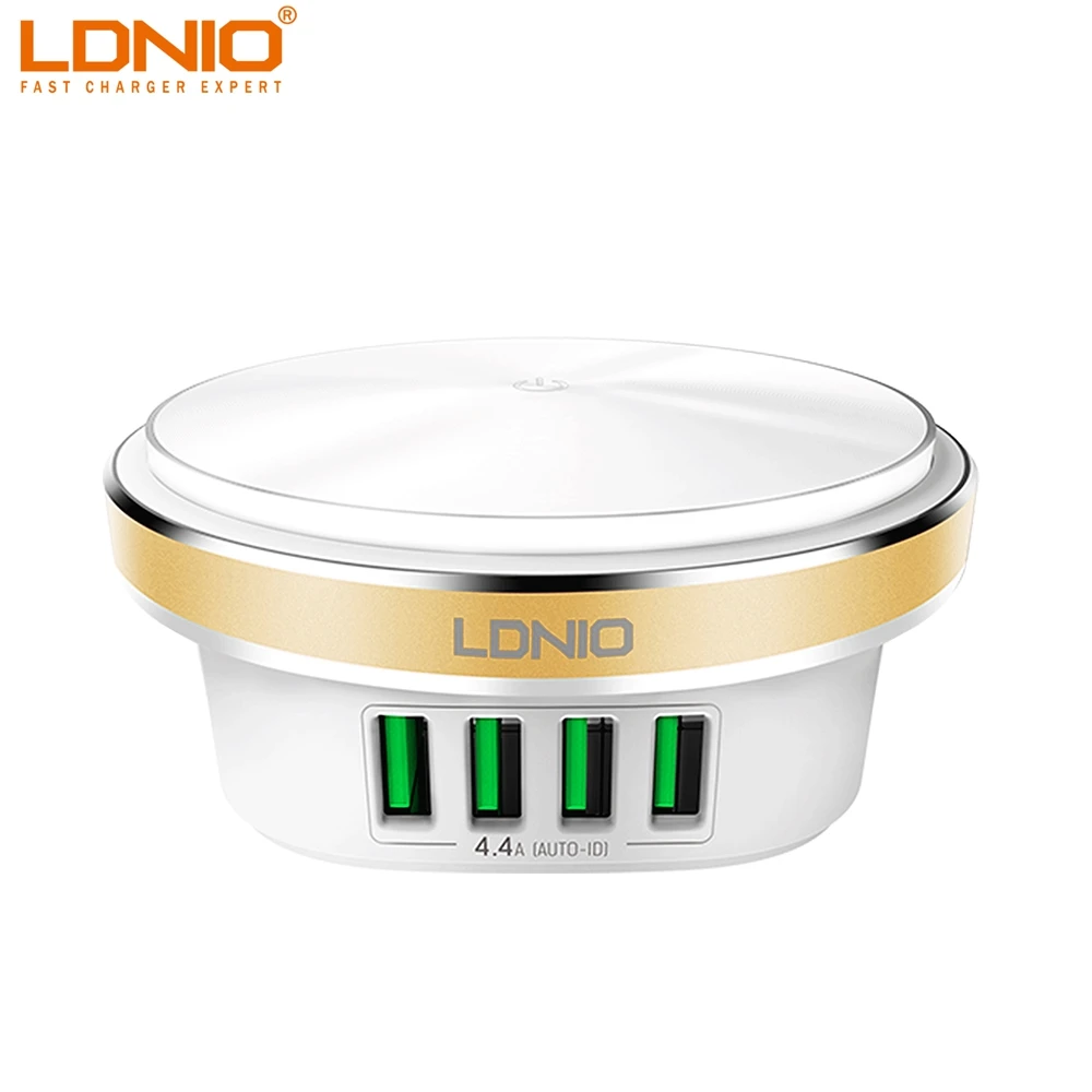 LDNIO Original LED 4USB 4.4A Desktop Charger