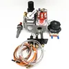 control temperature gas valve for fireplace