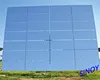 High reflectance Ultra Clear Float Glass Silver Coated Solar Reflective Heliostat Mirror for CSP plant applications