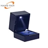 Sample Propose Wedding Ring Blue LED Jewelry Box