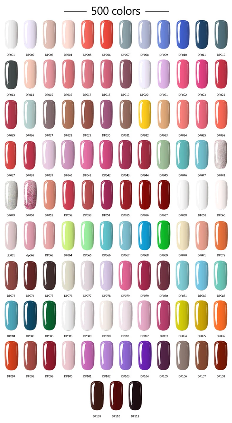 Custom Wholesale Acrylic Powder Dipping Colors Nails Fashion - Buy ...