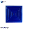 Removable core Supply best quality 4 way louver faced square air diffuser