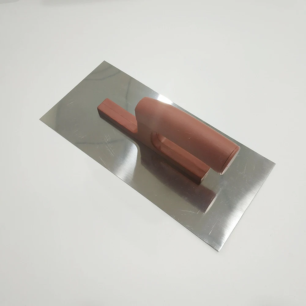 master d33000建筑工具抛光不锈钢刀片abs手柄尖头抹灰抹泥刀