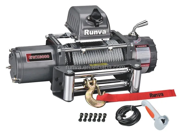 Hot Selling 6000 Lb 12v Electric Winch For Sale Ewx6000s - Buy 12v ...