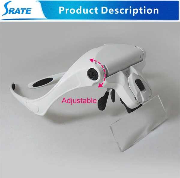 No.9892b1 New Head Magnifying Eyeglasses Magnifier With Led Light Buy