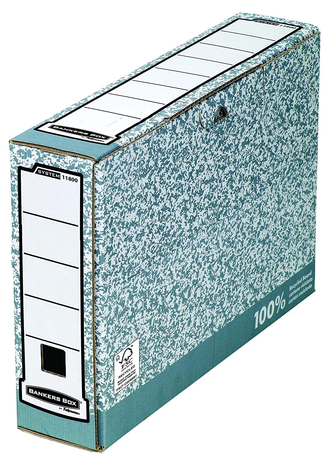 Короб переносной архивный r-Kive Basics 80мм. Bankers Box.