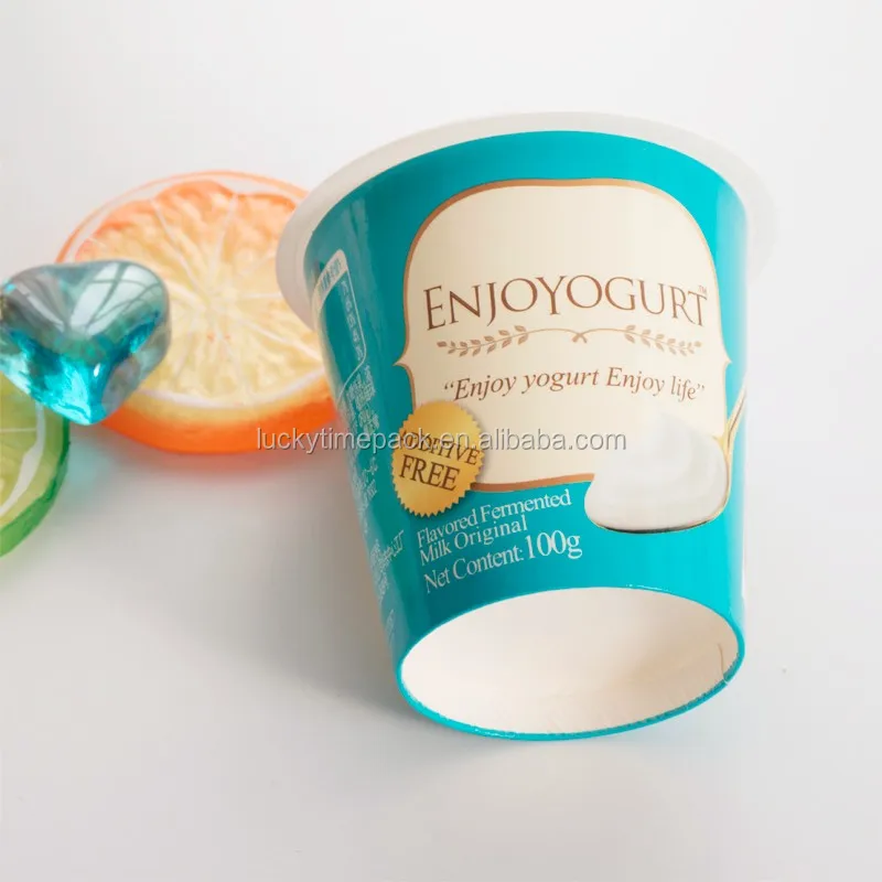 180ml Thermoforming Yaourt Jelly Ice Cream Cup Frozen Yogurt Drinking