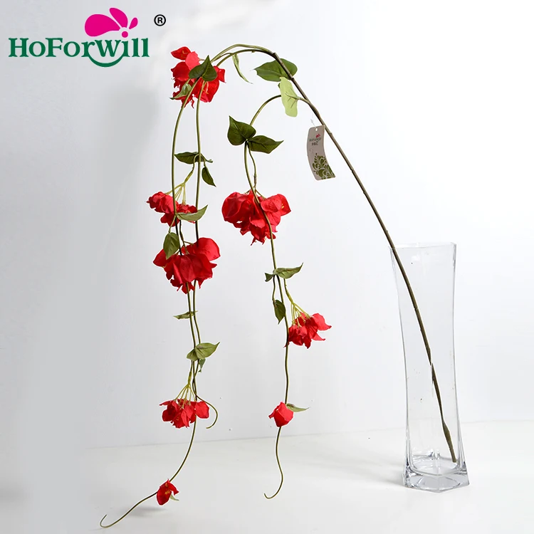 Artificial Bougainvillea Garlands Diy Flower Vines Wall Hanging